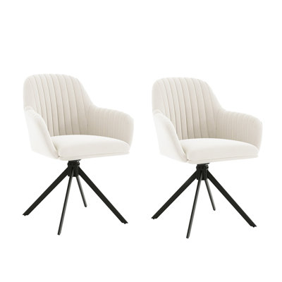 Velvet Upholstered Side Chair