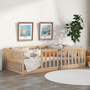 Kids Twin Bed With Rails
