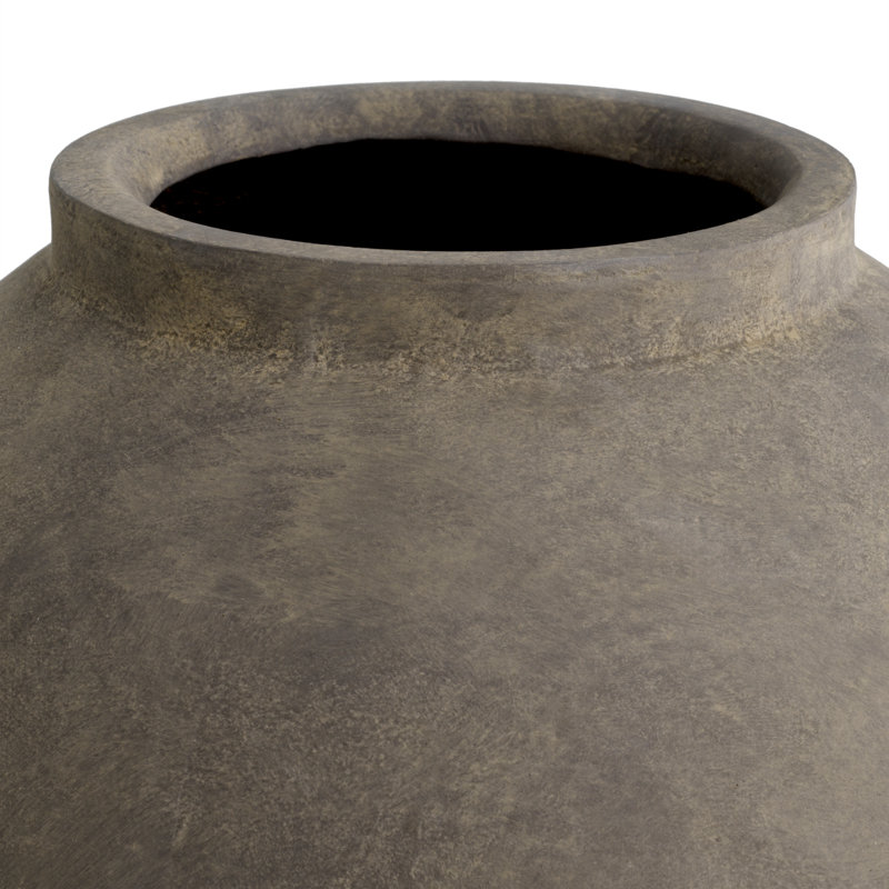 Moon Handmade Fiberclay Table Vase, 22.44" H x 16.54" W x 16.54" D