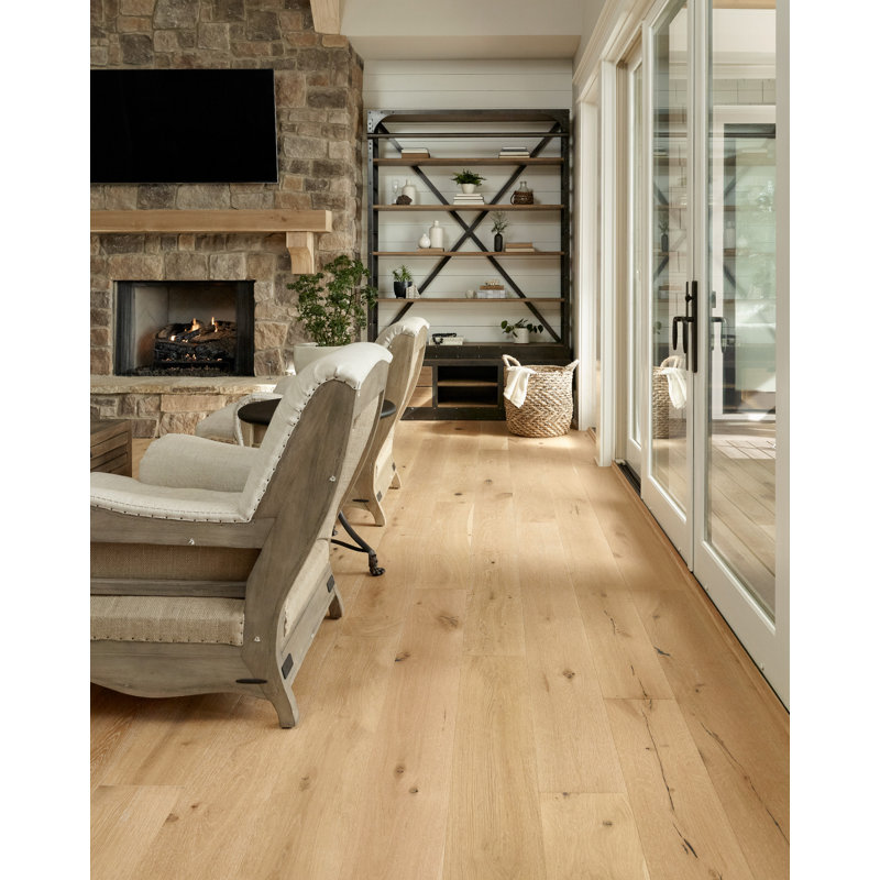 Plancher de bois franc d'ingénierie en chêne Scottsmoor l 7,5 po x T 14 mm, Everette
