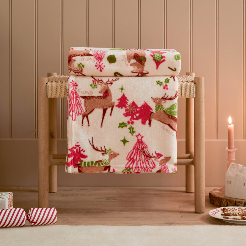 The Seasonal Aisle Sleigh Team Throw