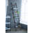 Julitta Farmhouse-Style Foldable Reed Ladder Planter