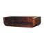 Console flottante en bois massif Indira