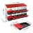 10-Compartment Chicken Nest Box Mental Box with Inclined Nesting Boxes