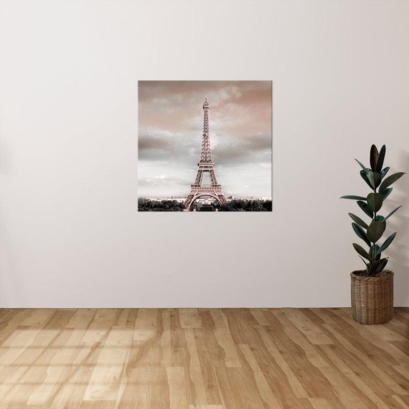 "Evening Eiffel" par Danita Delimont, reproduction sur toile, H 18 po x l 18 po x P 1 po