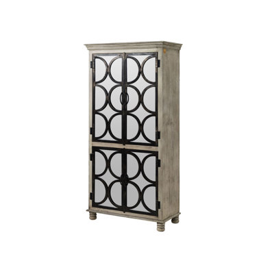 4 Door Solid Wood Wardrobe