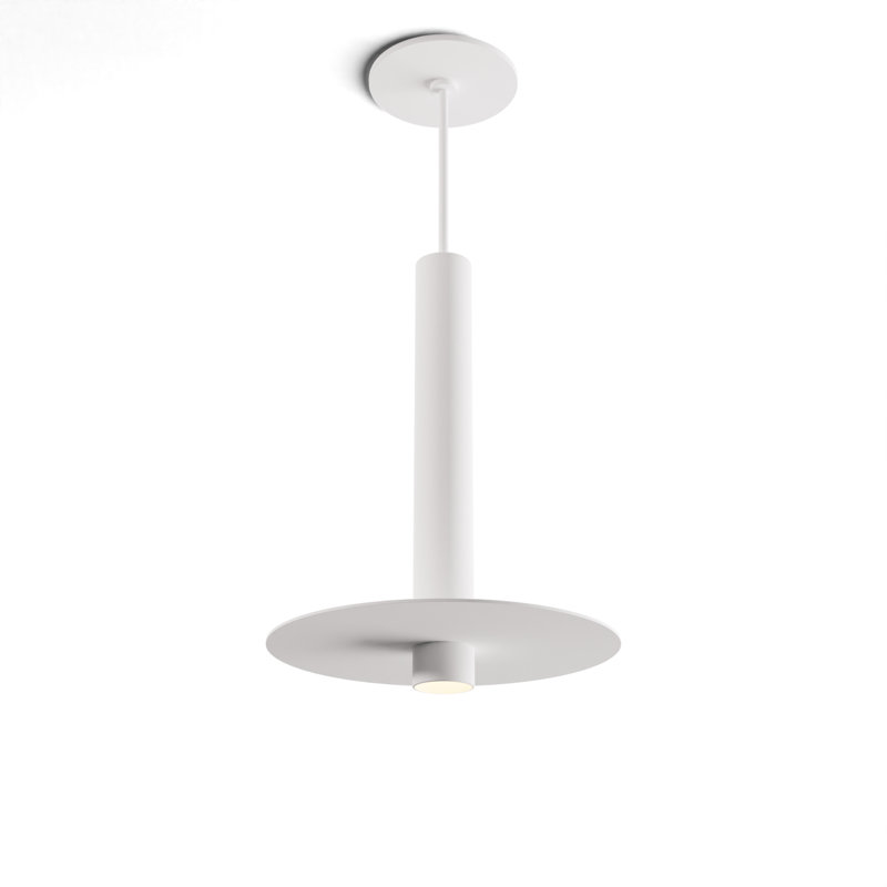 1 - Light White LED Single Pendant