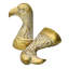 Handmade Americana Brass-Art Eagle Bookends- A Pair