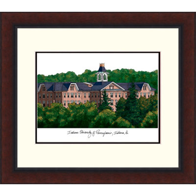 NCAA Indiana Univ, PA Legacy Alumnus Lithograph Picture Frame