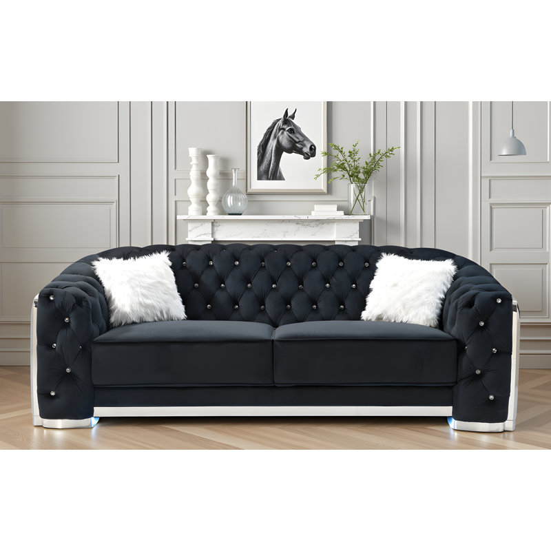 Ensemble de 2 fauteuils Wroclaw, Noir