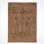 Original Hand Knotted Traditional Pattern Brown Wool and Cotton Rug