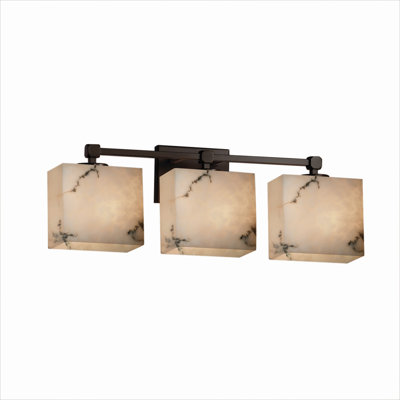 Barre d’éclairage de salle de bain 3 lumières lumenaria
