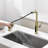Single Handle Kitchen Faucet with Accessories-96215324