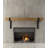Fleener Hand Carved Shelf Mantel