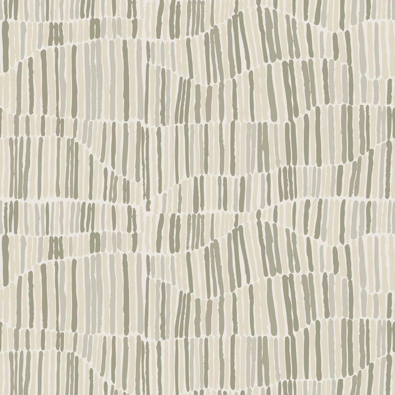 Papier peint jamaïcain, Non-collé, Toile de ramie synthétique, Linge frais