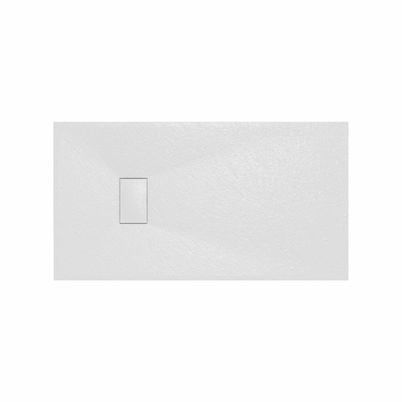 Bozidar W 32mm D Rectangle Shower Tray, White, 130cm H x 70cm W x 3.2cm D