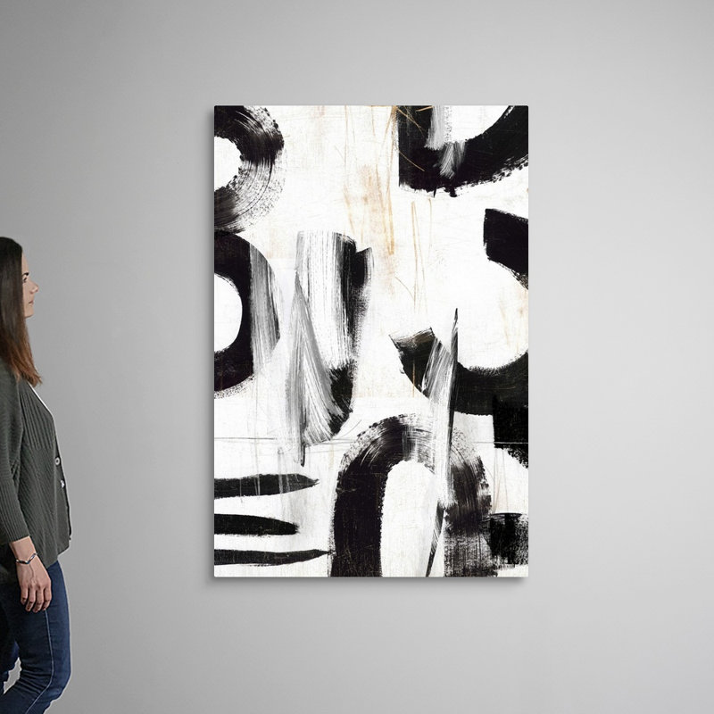 Reproduction d’art sur toile, "concept III" par PI studio, Toile tendue, H 60 po x l 40 po x P 1,25 po