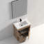 Meuble-lavabo simple 30 po avec lavabo en acrylique encastrable par le dessous Andreau - Portes à fermeture en douceur, tiroir de rangement, finition résistante à l'humidité - Armoire de rangement moderne avec lavabo-1665719846-1665719845