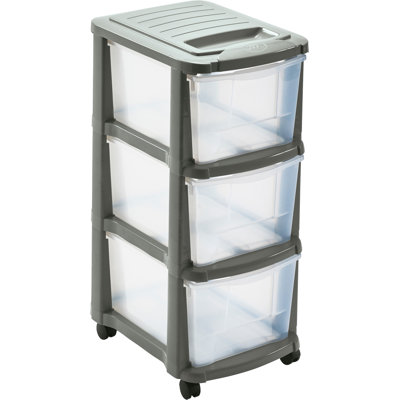 3 Drawer Storage Drawer