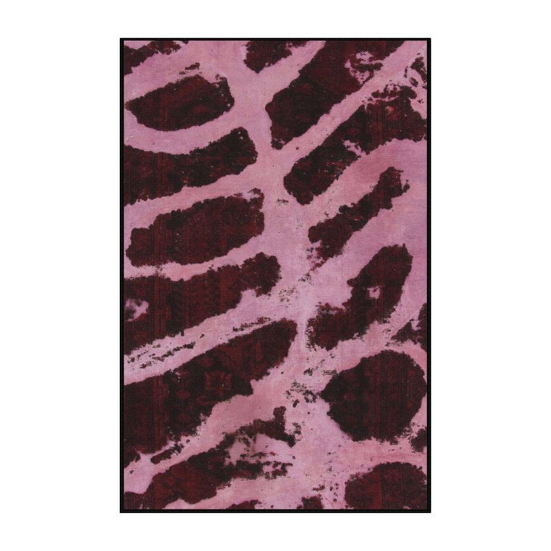 Abstract Indoor Rug, Rectangle 4' x 6'