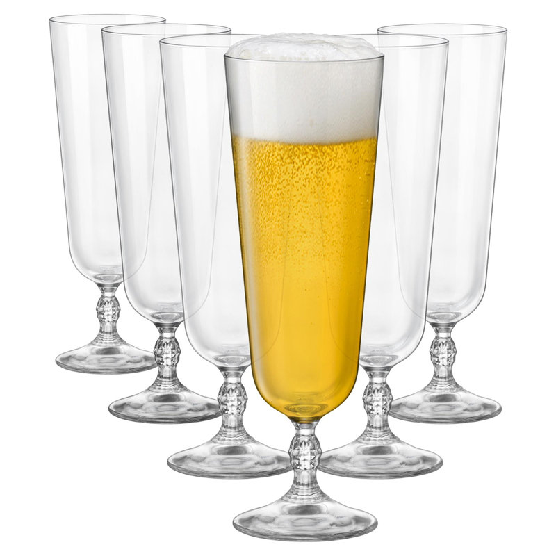 Bartender Stemmed Beer Glasses, 405 ml.