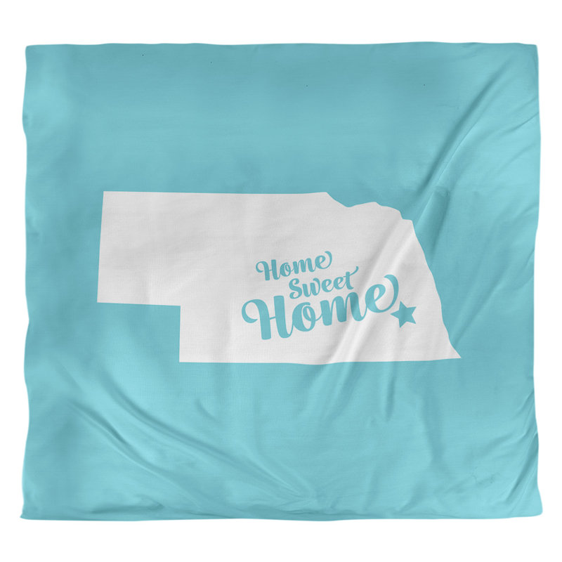 Housse de couette lincoln doux, Polyester brossé, Housse de couette pour très grand lit, Bleu sarcelle