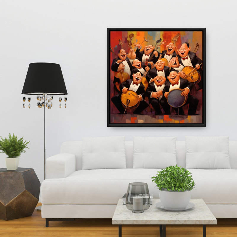 «Musical Joy» sur toile