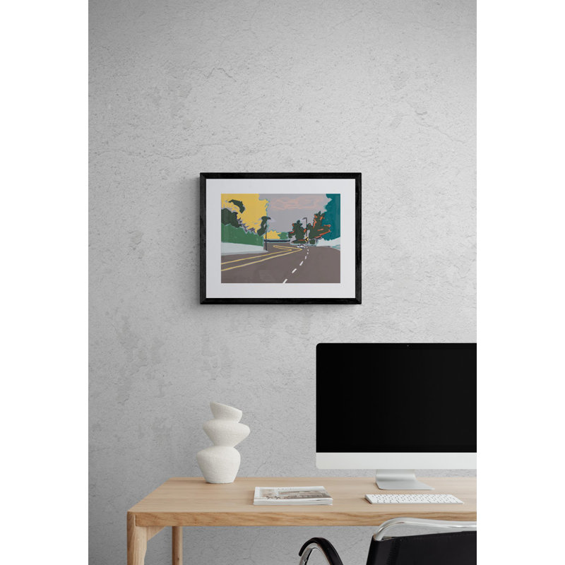 Sunset Heading East Print by Deborah Blum, 17.25" H x 21.25" W x 0.875" D