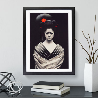 Contemporary Geisha No.1 - Framed Print