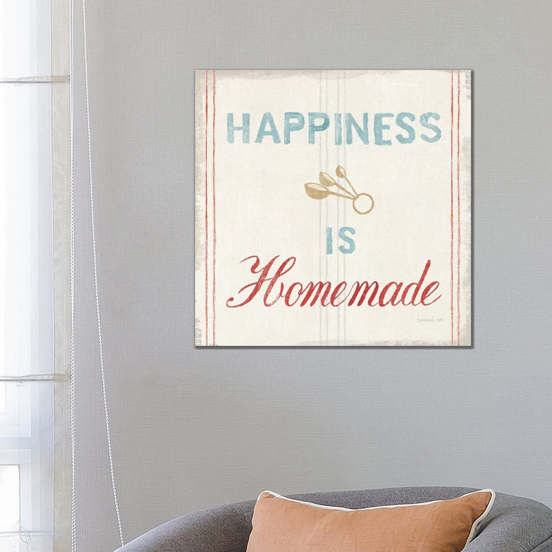 Floursack Kitchen VIII Bold 1 Piece Wrapped Canvas Wall Art, 66.04 cm H x 66.04 cm W x 3.175 cm D