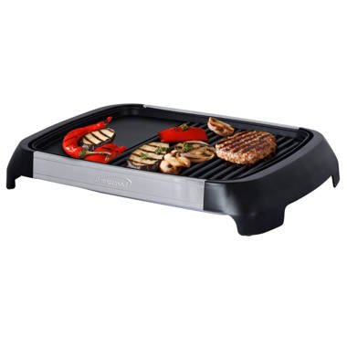 Courant Grill Indoor Smokeless Grill with Non-stick Copper Coating and  Adjustable Temperature Control