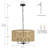 Nevarez 4 - Light Dimmable Drum Chandelier
