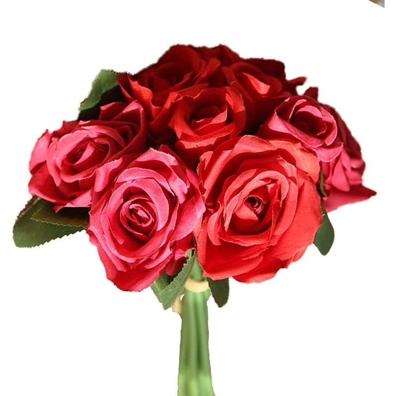 Rose Arrangement, Dark Pink/Red