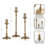 Aluminum Taper Candlestick-1077456584