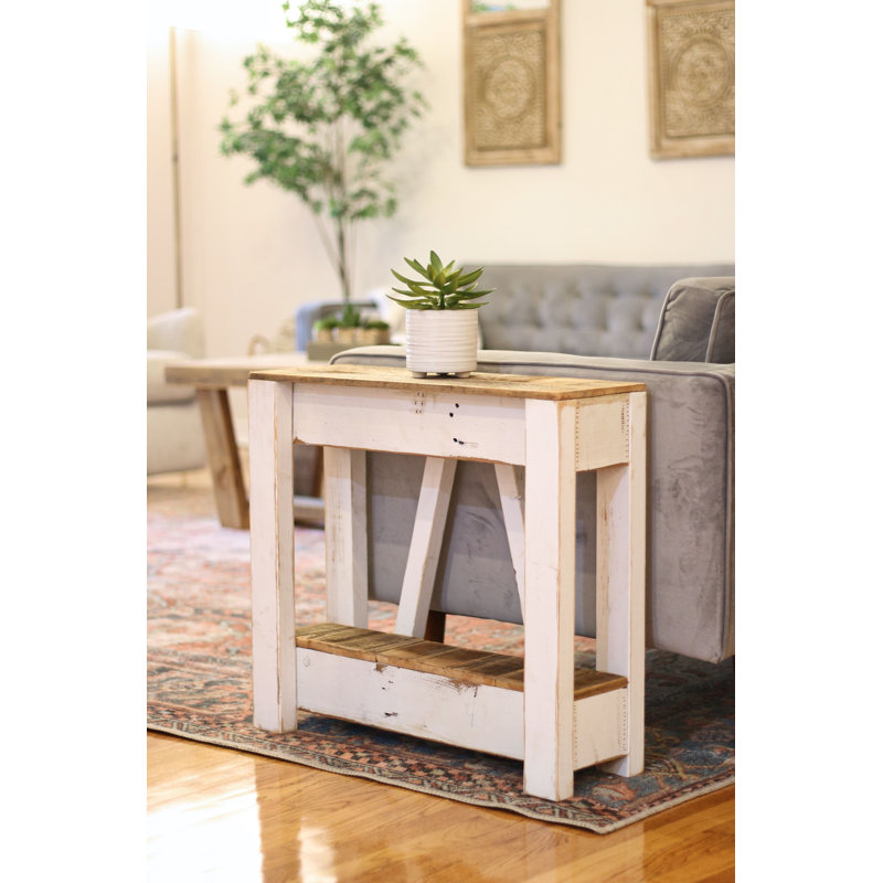 Table de bout en bois massif Alsie