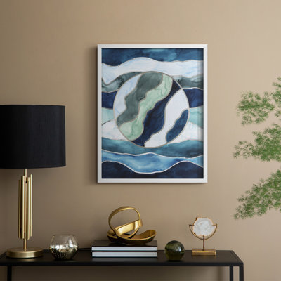 «Siren's portail I», reproduction encadrée - bois massif