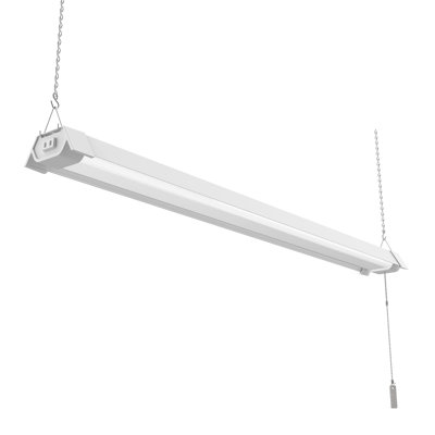 Shop Light 42-Watt Equivalent 4200 Lumens Integrated LED 4000K Bright White CRI 80 Linkable