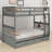 Bunk Bed With Ladder And Storage Drawers-859157499