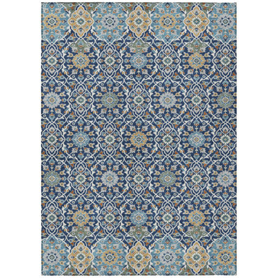 Machine Washable Indoor/Outdoor Eden ACN2199 Panel Rug