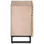 Naiya 50cm W Steel Bedside Table-505650940