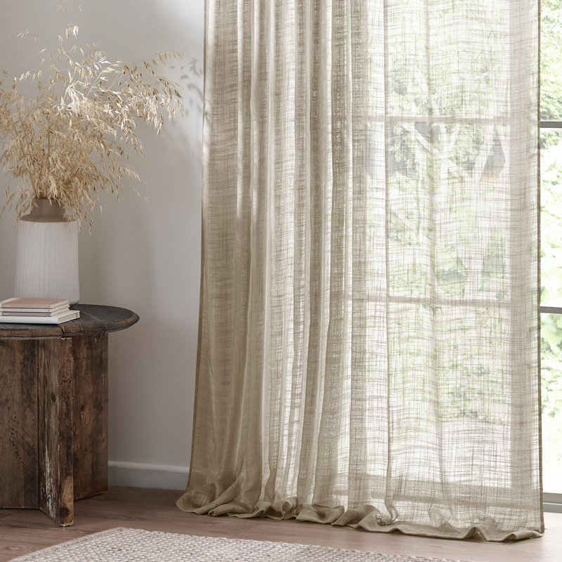 Cirrus Sheer Tab Top Curtain Panel