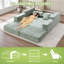 Canapé-lit modulaire reconfigurable 79 "avec coussins 79"-1087010126