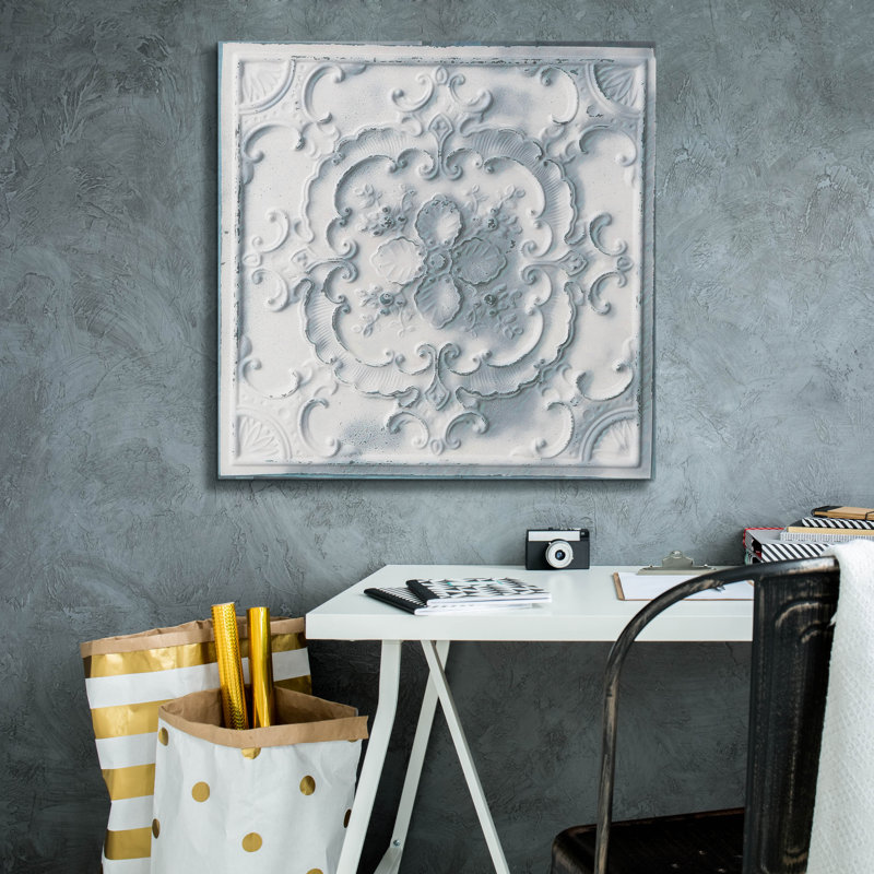 «Tin Ceiling» par Decent Exposures, art mural sur toile