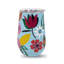 Stainless Steel Wine Tumbler, Safari Floral