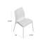 Chaise d'appoint empilable Goguen-1856926770