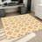 Geometric Pattern Area Rug, Stain Resistant Indoor Floor Mat, Easy Clean Non-Slip Shag, Machine Washable for Living Room, Bedroom, Entryway, Home Office and Dining Spaces-129764511