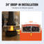 61cm Round Stainless Steel Fire Pit Accessory
