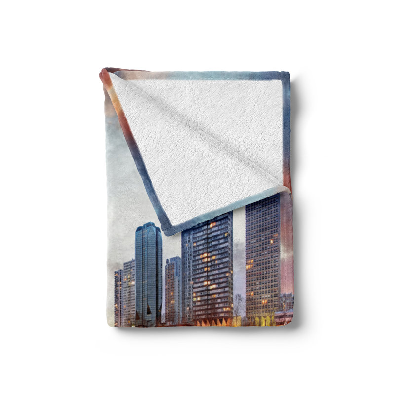 Hand Woven Throw Blanket, 60" x 80"