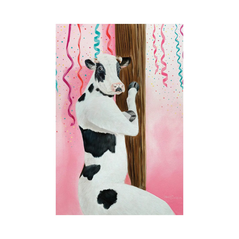 Jezebelle 1 Piece Wrapped Canvas Painting, 20.32 cm H x 30.48 cm W