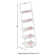 Valade 69" H x 22" W 5-Tier Ladder Bookshelf - Freestanding Wooden Bookcase Frame
